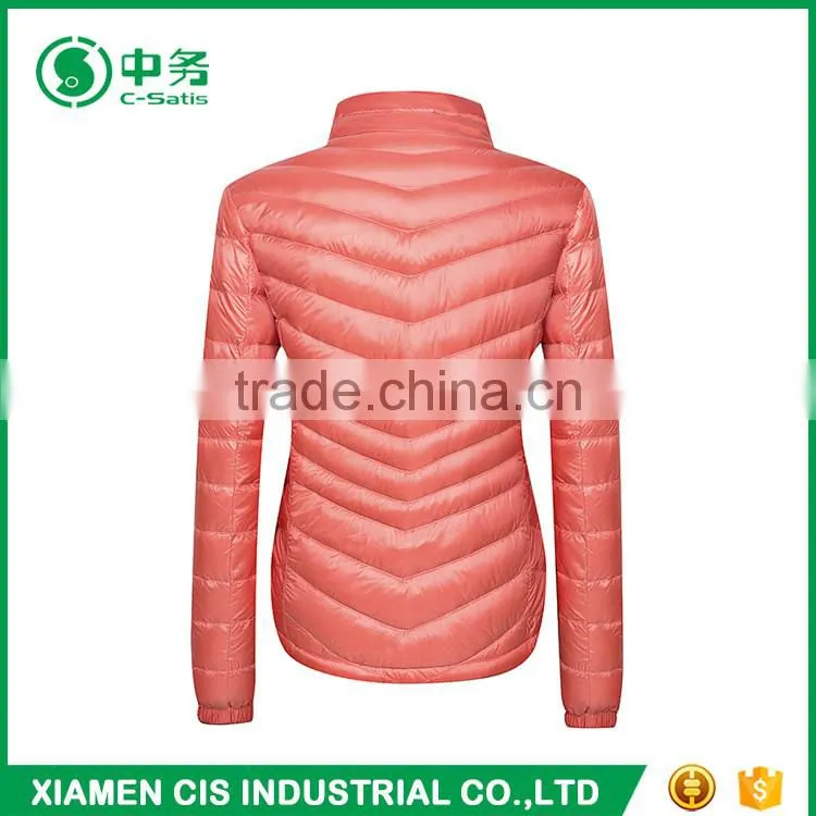 High Quality Winter Keep Warm Women Goose Down Feather Jacket