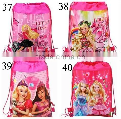 2015 New design school bag cotton little baby mochila school backpack