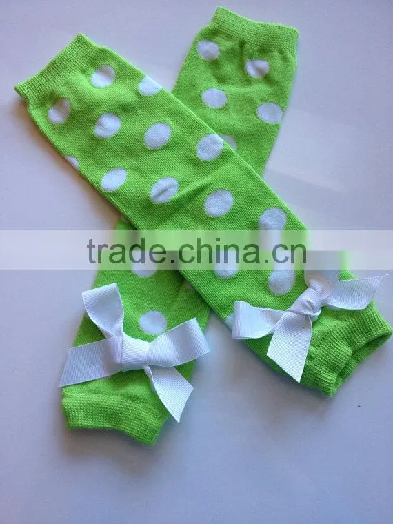 Fashion Baby Ruffle Legs Legging Warmers Bowknot Baby Kids Wear Leg Warmer