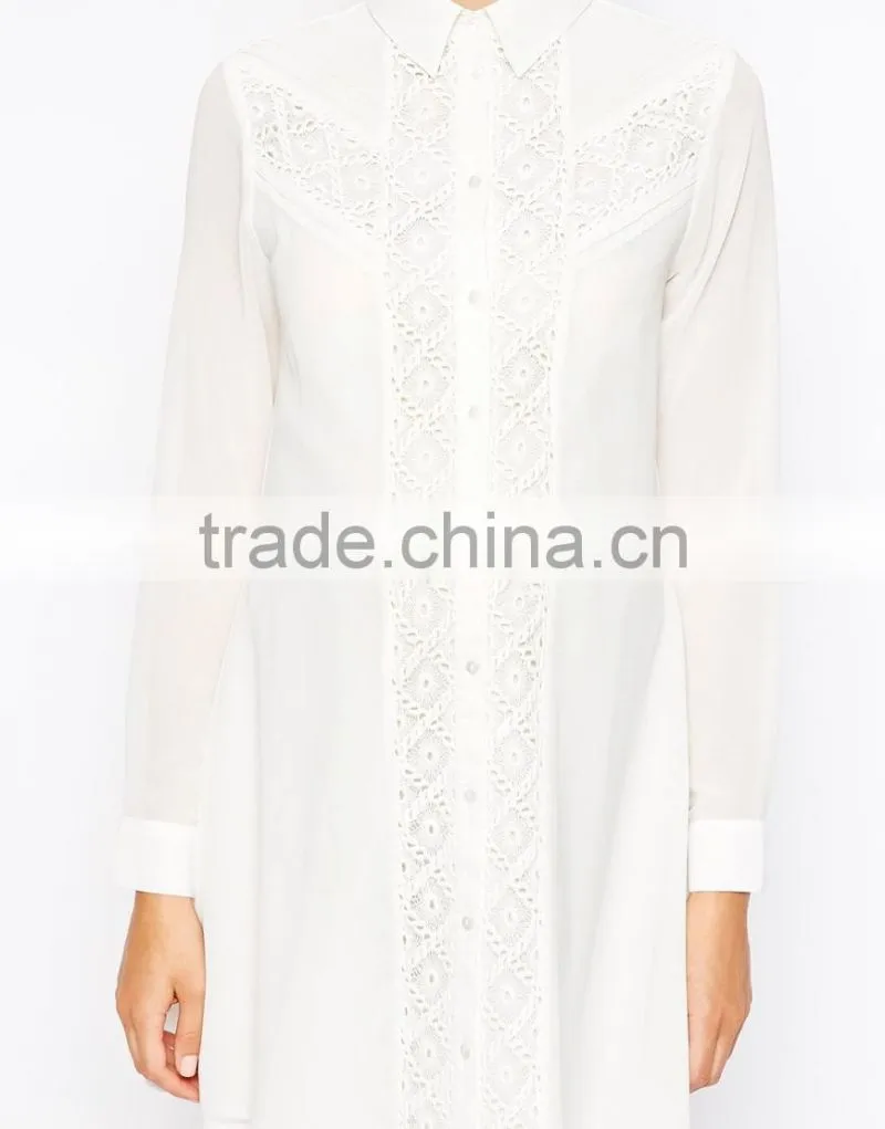 Formal Maternity Vintage Swing Dresses With Lace Insert Autumn 2015 dongguan weibao clothing