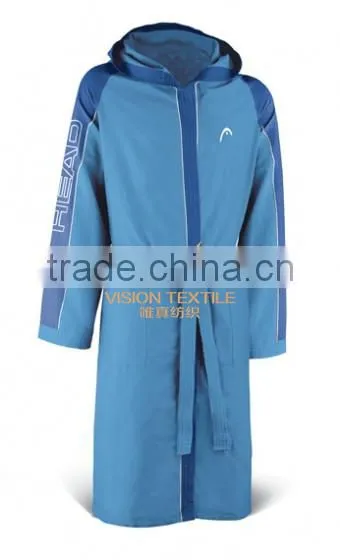Microfiber Spa Hooded Bathrobe