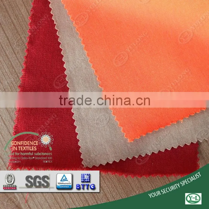 China Supplier Woven Military Aramid For Fireman Inherently Flame Resistant Fabric