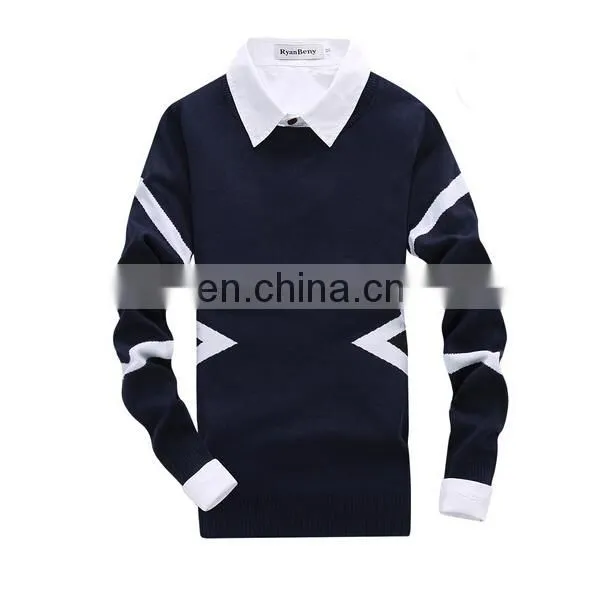 V-neck Twinset Man Sweater couple pullover china men clothing