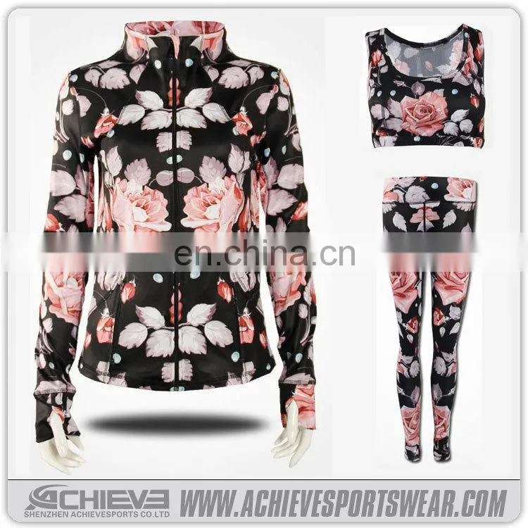 Hot selling yoga clothes,High quality yoga top and pants