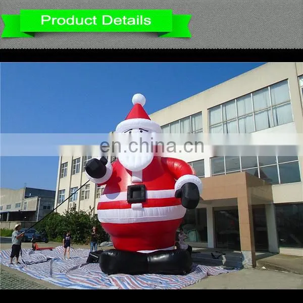 inflatable santa claus Model for christmas decoration