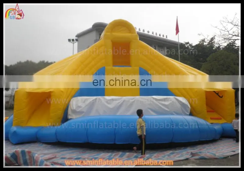 Hot!inflatable slide, half round slide,inflatable dual slide