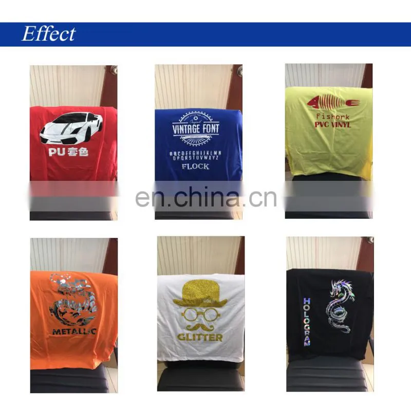 long life PU heat press transfer vinyl rolls film for cotton and polyester fabric