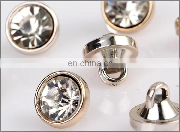Shank Rhinestone Shirt Button BA60133