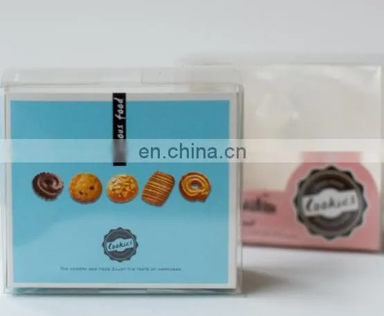 2015 cheap wedding plastic cake box
