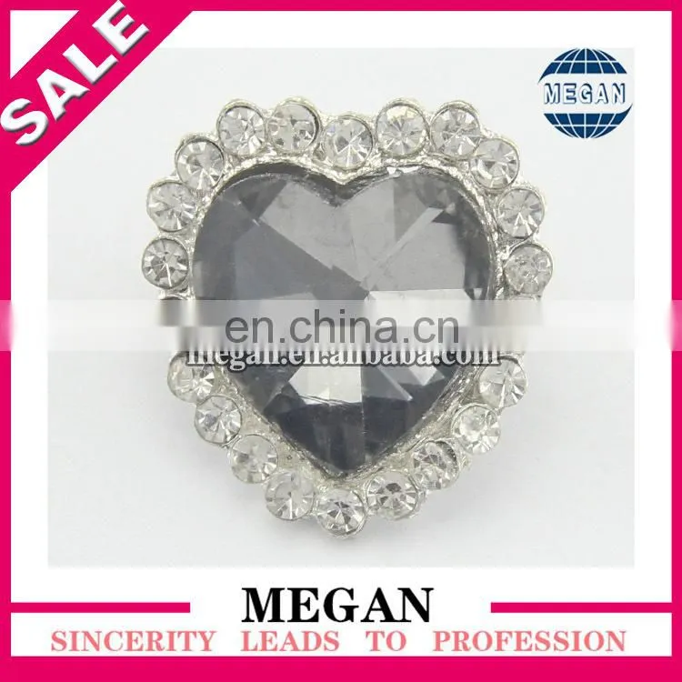 2015 new fashion design pearl rhinestone button wholesale
