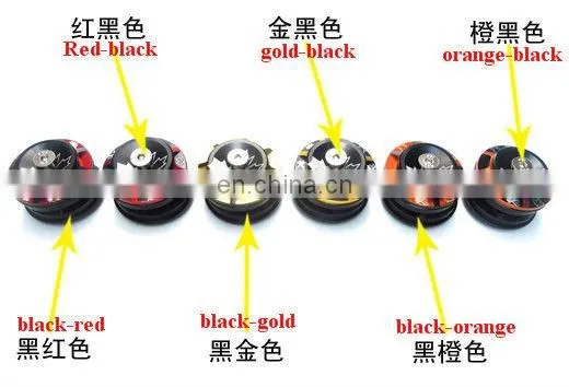 Two-tone headset double sealed cartridge bearing