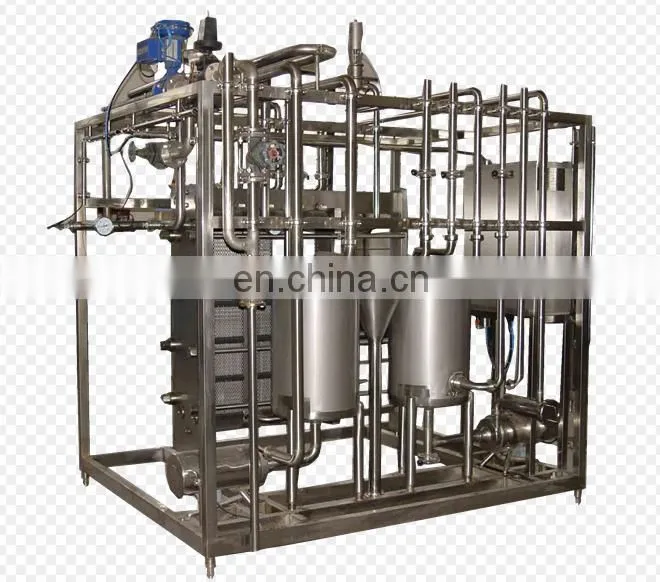 UHT Milk Beverage Tube Type Sterilizer Machine