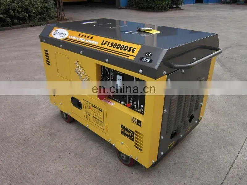 China LONFA Super Silent three phase AVR regulated 6kv 7kv Diesel Generator Set