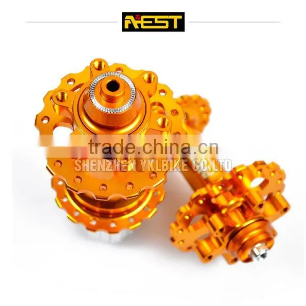 AL7075 +AL6061-T6 materialed CNC machined bicycle hub for mtb