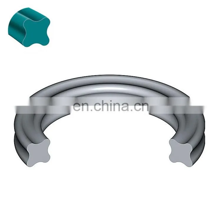 NBR FKM Rubber Quad-Ring Seal Quad Ring X Shape X-Rings