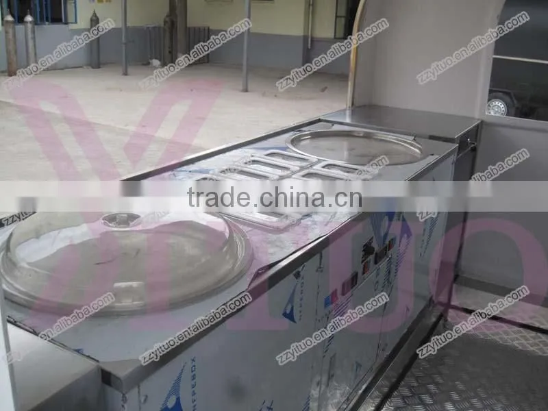 Yituo Directly Supply CE Certified Mobile Ice Cream Shop