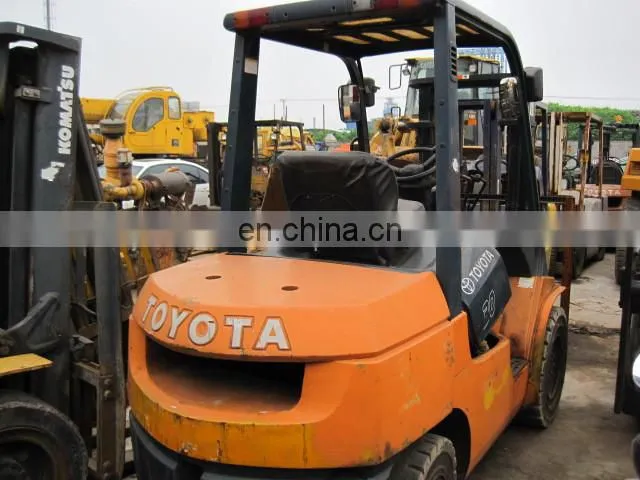 Used Toyota FD30 forklift on sale in Shanghai, Japan 3ton Diesel forklift