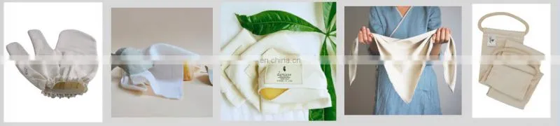 100% Silk Glove Mitten, Garshana Glove, Ayuervedic Dry Massage Glove