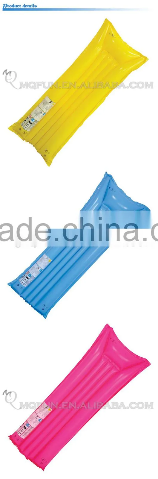 MINI QUTE Outdoor Fun & Sports 3 color kawaii kids children swimming swim beach sea economy air mat toy NO.WMB07705