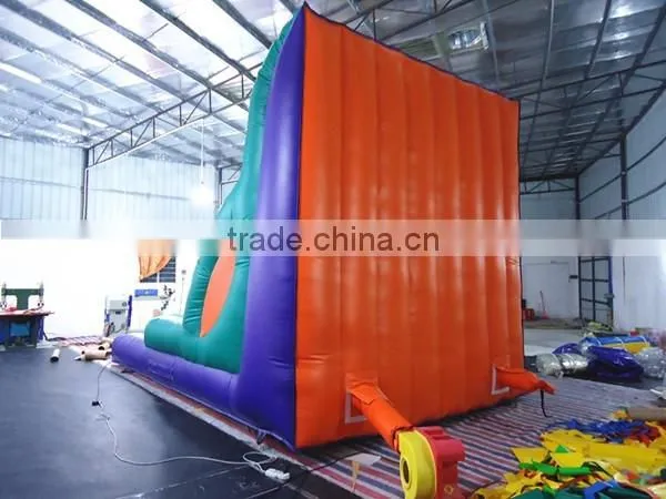 2015 inflatable Velcro wall stick wall
