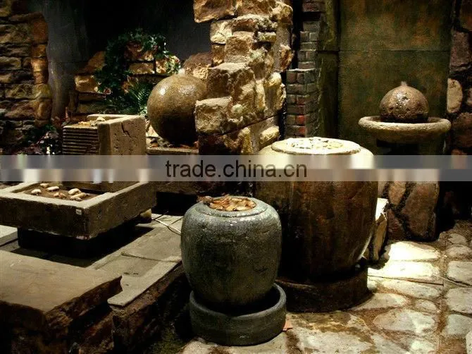 Big Antique stone factory flowerpots