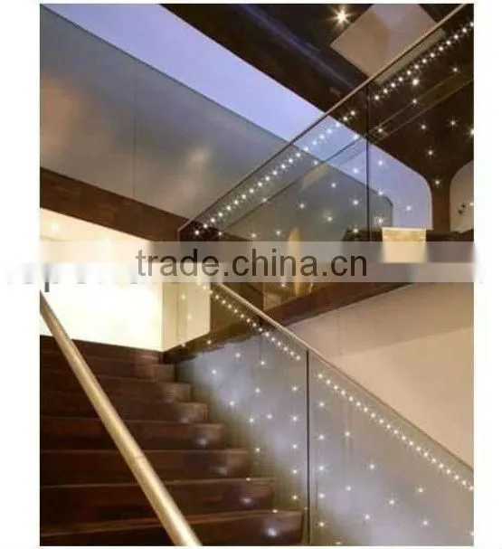 LED light guide panel of glass