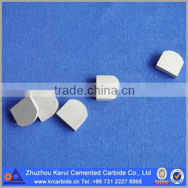 tungsten carbide brazing tips Hardmetal saw tips