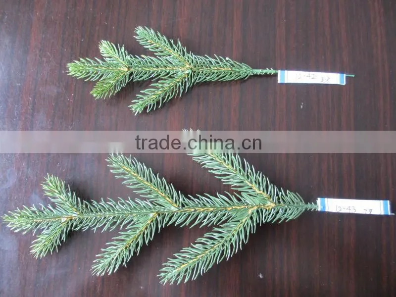 PE Christmas tree leaves for Artifical Tree