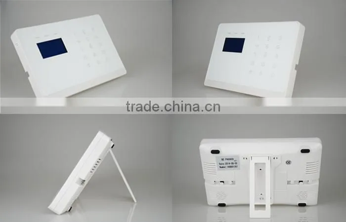 2014 smart wireless home alarm system fire alarm burglar alarm