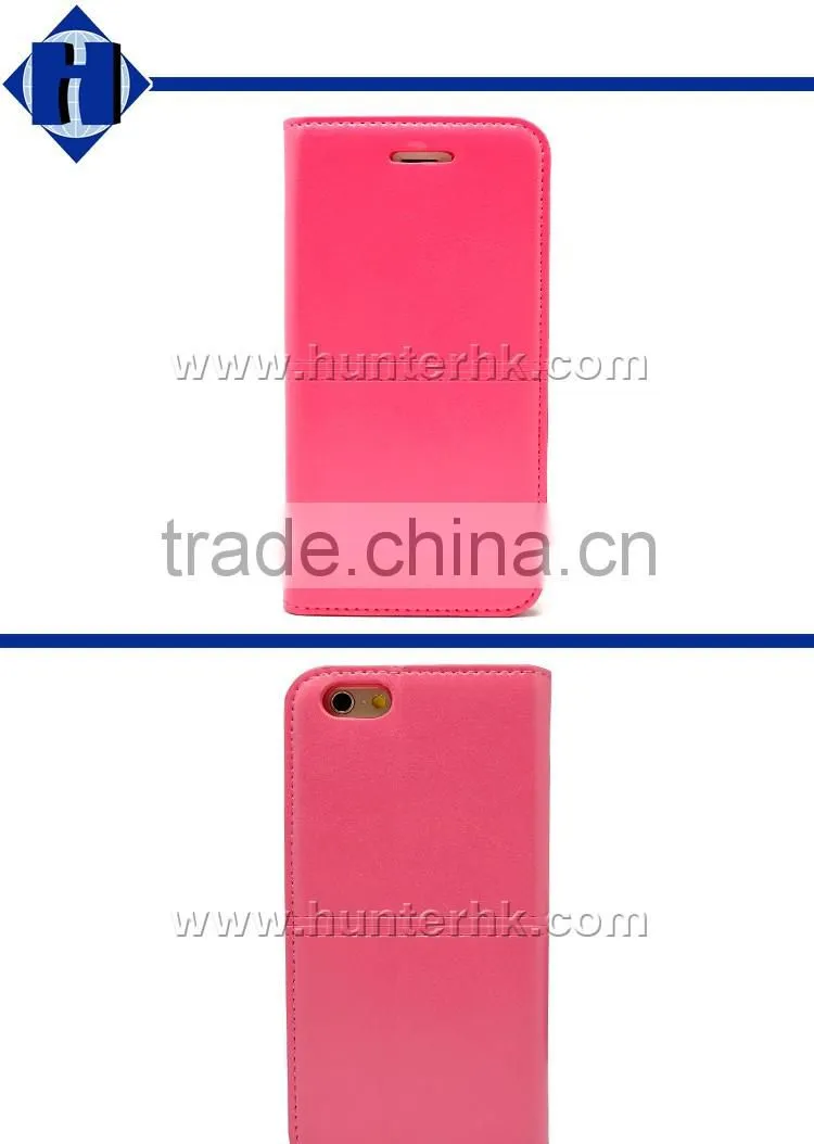 Best UK Plain Flip Wallet Case For iphone 6S