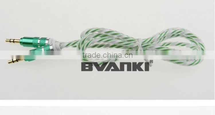 new products 2016 Wholesale monitor audio speaker cable aux audio cable extension audio video cable free samples
