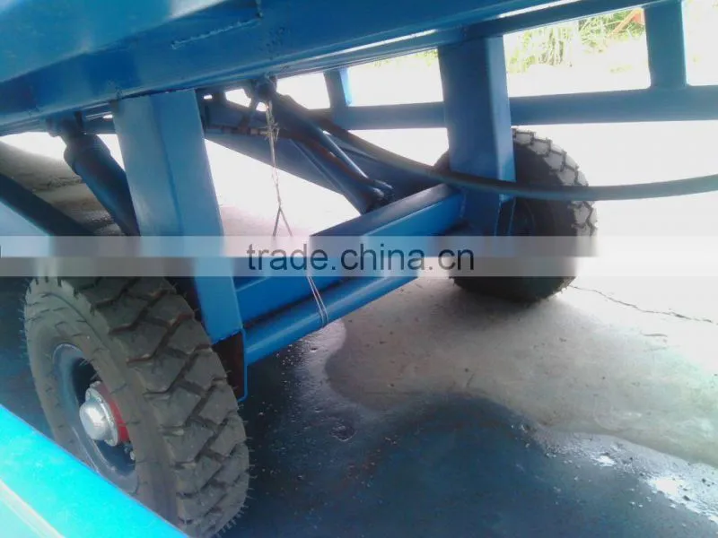 hydraulic mobile ramp for forklift (load 8000kg)