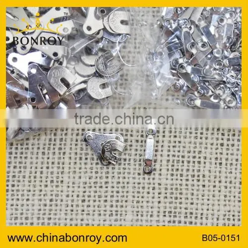 Garments accessories trousers metal hook button