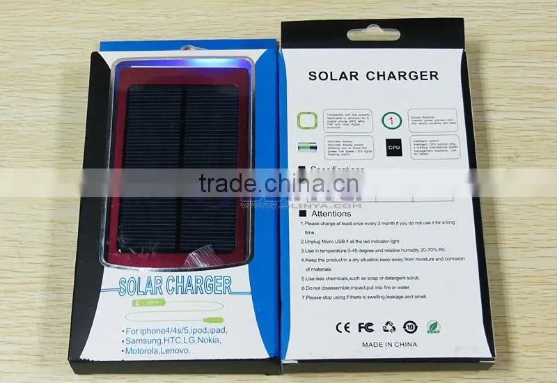 Universal 10000mAh Solar Charger Laptop Mobile Phone