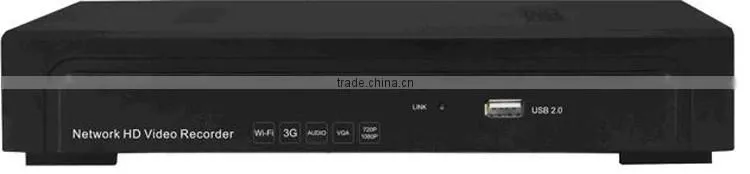 Hisilicon CMOS HD NVR Kits HDMI Onvif Full HD 1080P 8CH POE Network System