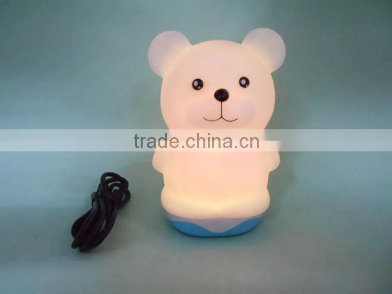 Cat shape small Baby portable LED night light