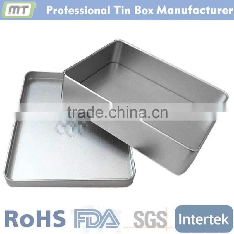 rectangular metal file tin box
