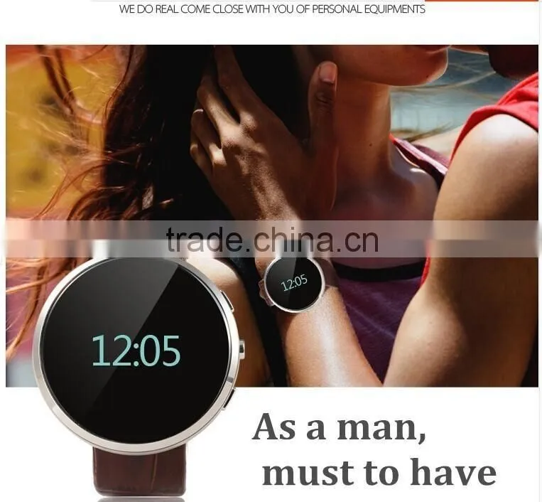 2015 Hot Original Bluetooth Smart Watch Rwatch smartwatch WristWatch D 360 Watch for android