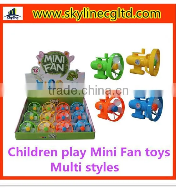 Summer toy for children portable Mini Fan with multi styles