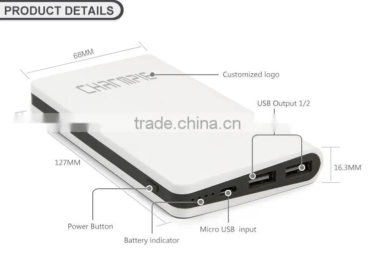 portable power bank for amazon mobile charger/oem intelligent power banks