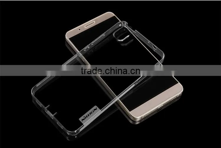 Orginal Nillkin Soft TPU Full Rubber Back Cover for Huawei Honor 7 Clear Gel Case with Dust Plug MT-5370