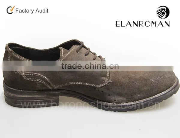 Hot-sales cow suede leather shoes men