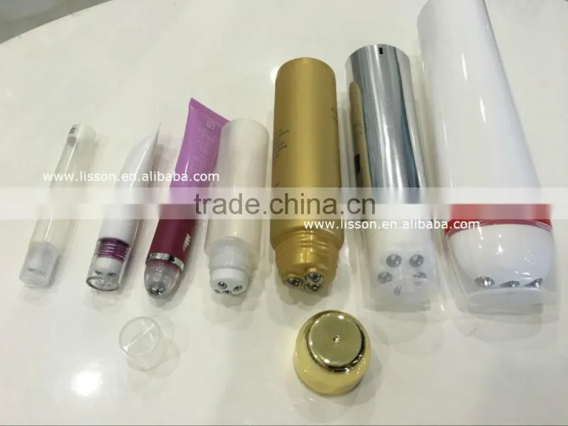 High-end looking aluminum barrier laminated material empty lip gloss container