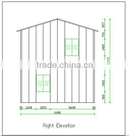 lastest design high quality luxury prefabricated houses/ cheap and easy assemble hoete/fast install small homes plan
