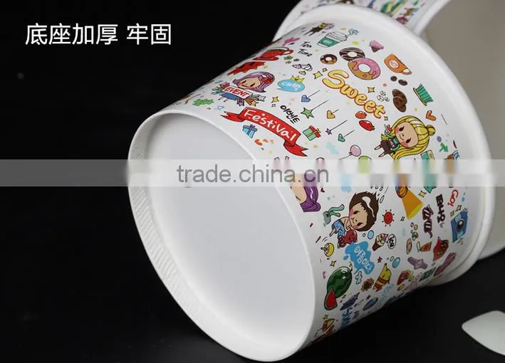 16oz Hot sale disposable cheap bowl paper cup