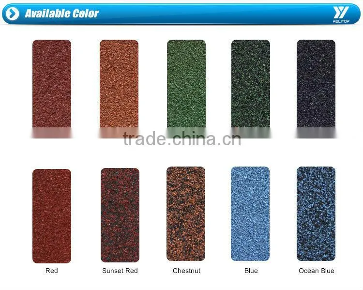 Made From China 0.5 Mm Thick Aluminum Zinc Roofing Sheet High Quality Metal Stone Coated Roof Tile
