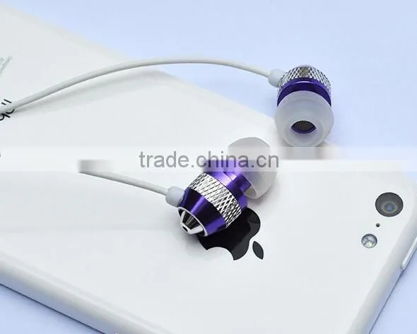 cheap wired colorful super bass earphones earbud for mobile phone