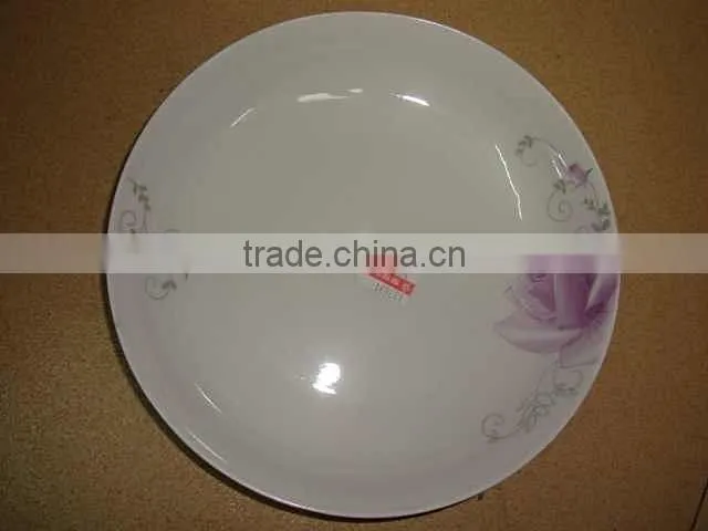 Peru marekt ceramic dishes plate , platos de porcelana placa , dish plate wholesale