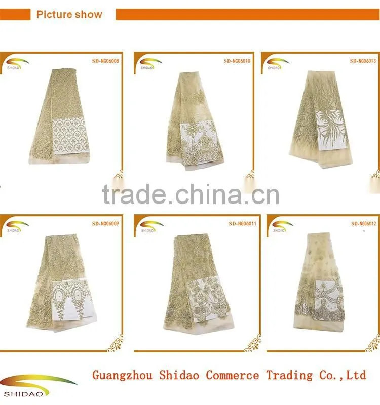 High quality african bridal french swiss velvet lace fabric for wedding dress