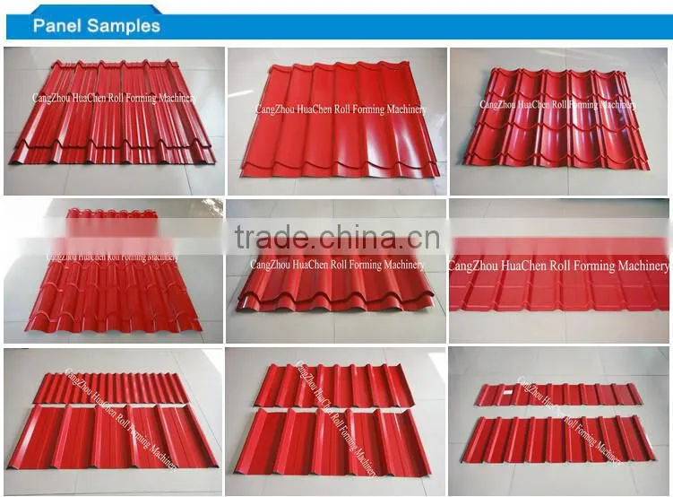 Standing Seam Metal Roof Panel Roll Forming Machine